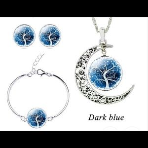 Tree Of Life Jewelry 4 PCS Set